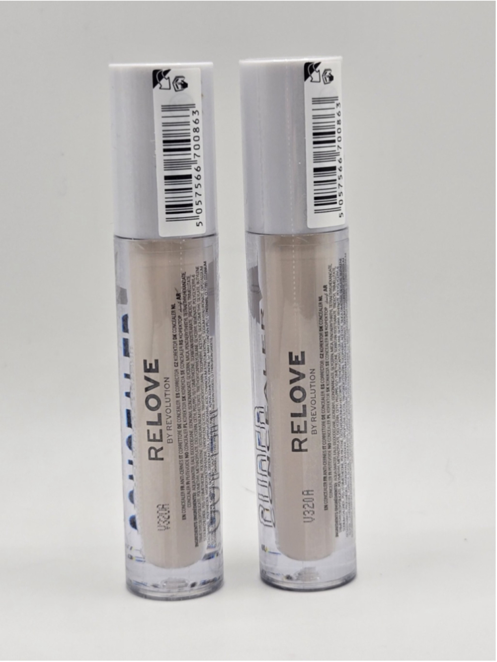 Relove by Revolution Super Concealer Hydra Boost Shade C0.2 Lot of 2 New Sealed - Picture 3 of 3